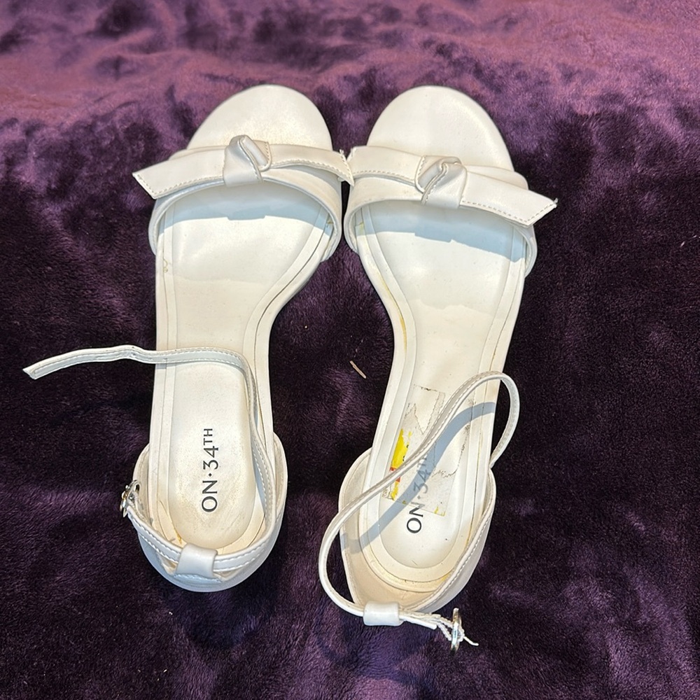 White dress shoes